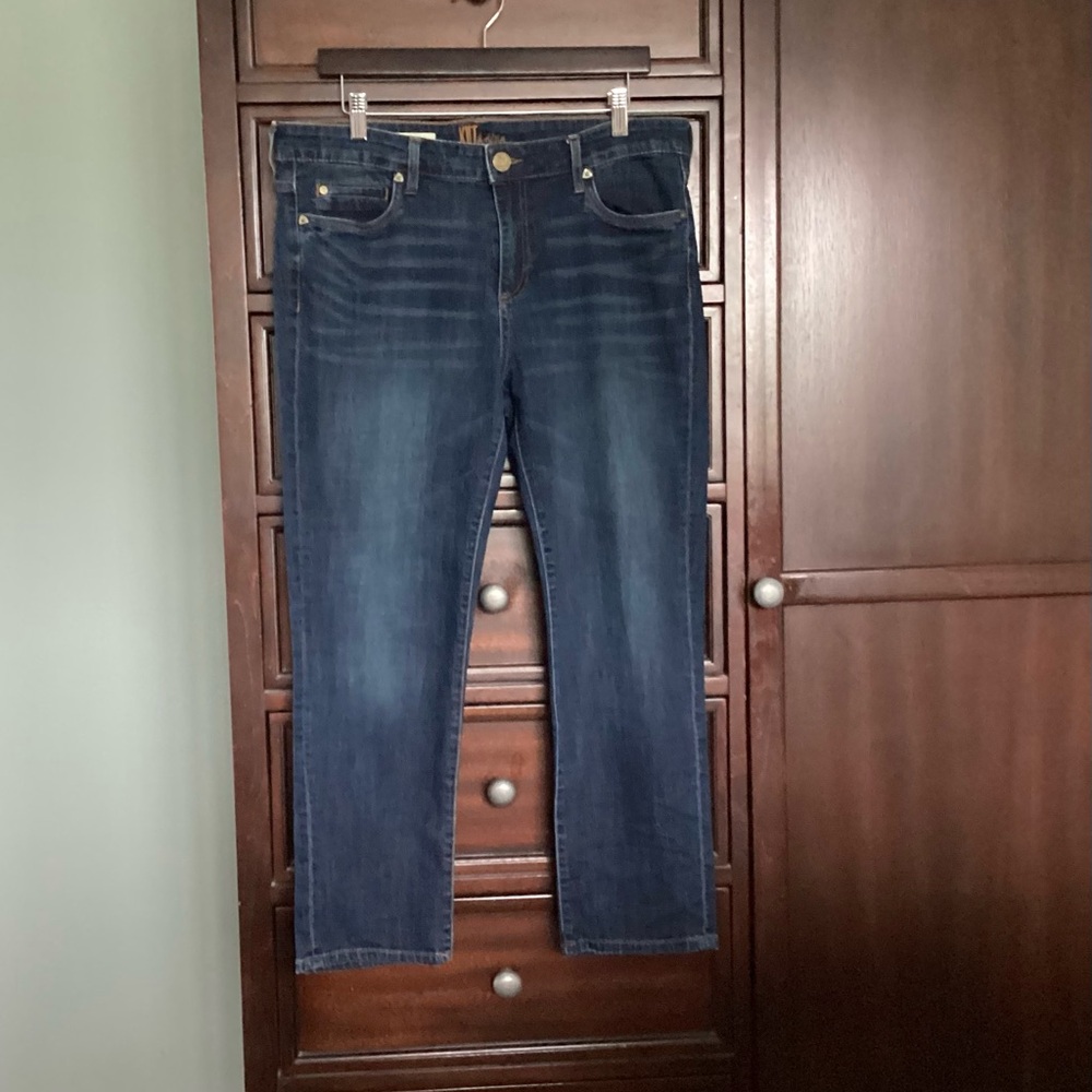 Kut from the Kloth Katy Straight Angle Jeans EUC